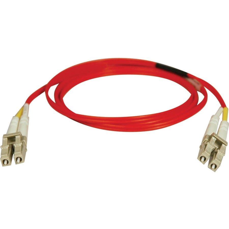 Eaton Tripp Lite Series Duplex Multimode 62.5/125 Fiber Patch Cable (LC/LC) - Red, 15M (50 ft.)