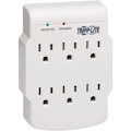 Tripp Lite by Eaton Protect It! 6-Outlet Low-Profile Surge Protector, Direct Plug-In, 750 Joules, Diagnostic LED
