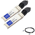 AddOn MSA and TAA Compliant 10GBase-CU SFP+ to SFP+ Direct Attach Cable (Active Twinax, 11m)