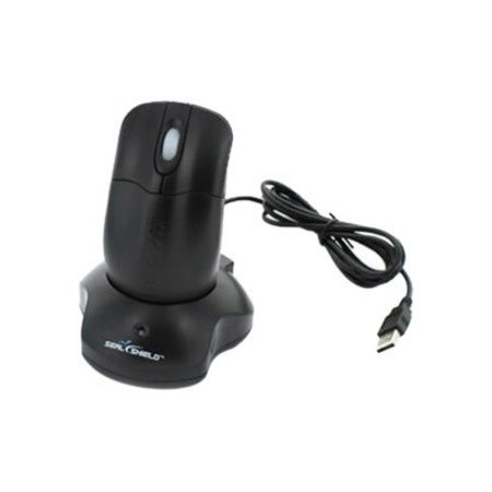 Seal Shield Silver Storm Wireless Waterproof Mouse (Black) (Encrypted) - STM042WE