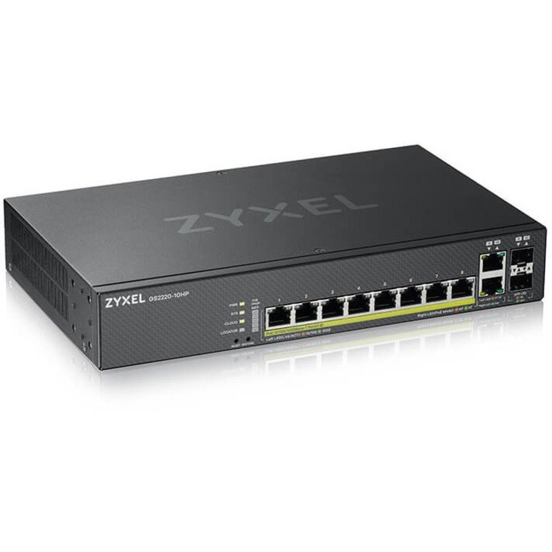 ZYXEL GS2220 GS2220-10HP 8 Ports Manageable Ethernet Switch