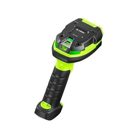 Zebra DS3678-HP Handheld Barcode Scanner Kit - Wireless Connectivity - Industrial Green