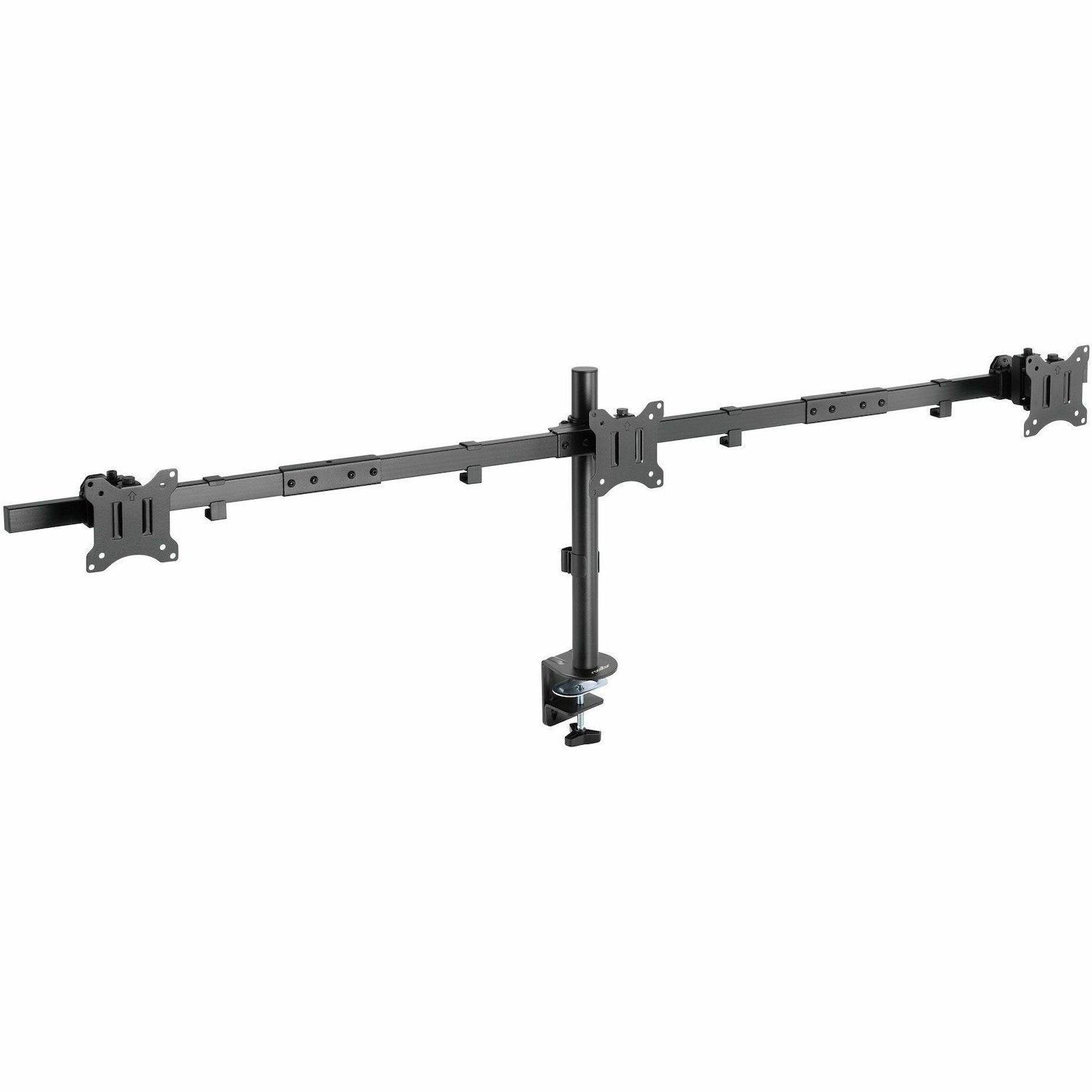 Rocstor ErgoReach Mounting Arm for Monitor, LCD Display, LED Display - Black - Landscape/Portrait