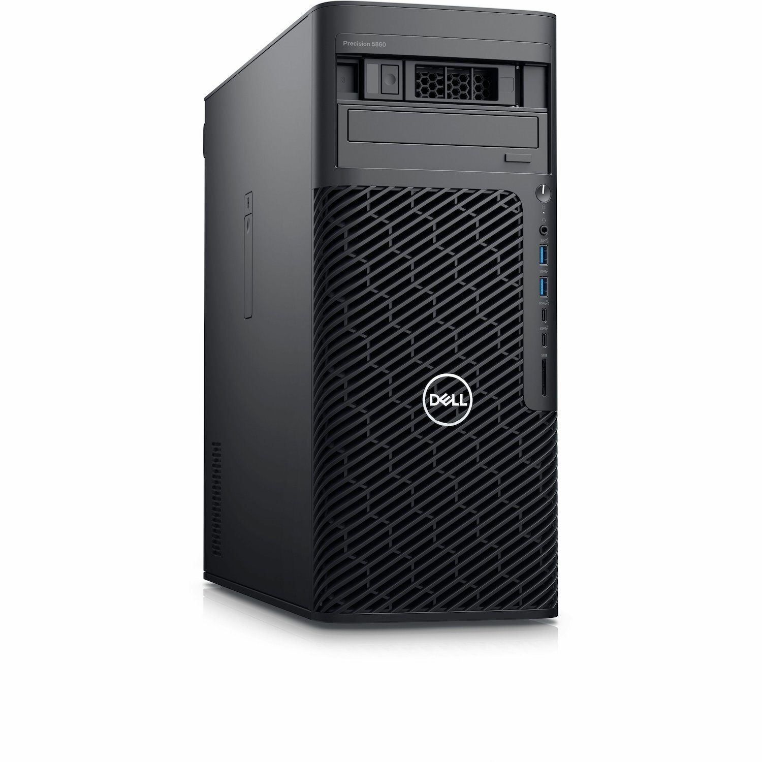 Dell Precision 5000 5860 Workstation - Intel Xeon w3-2425 - vPro Technology - 32 GB - 1 TB SSD - Mid-tower - Black