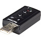 StarTech.com USB audio adapter - virtual 7.1 - external sound card - stereo audio
