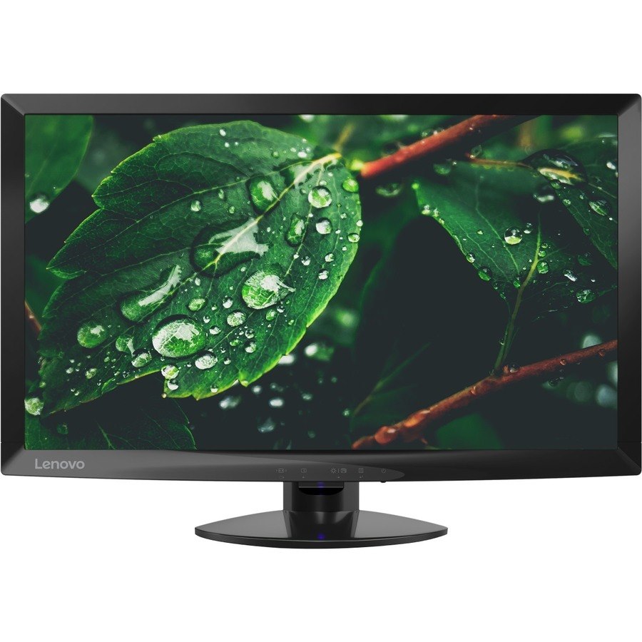 Lenovo D24-10 23.6" Full HD WLED LCD Monitor - 16:9 - Raven Black
