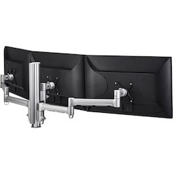 Atdec Mounting Arm for Monitor, Display, Flat Panel Display, Curved Screen Display - Silver - Landscape