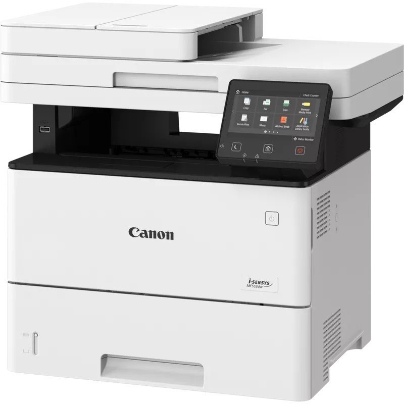 Canon i-SENSYS MF553dw Wireless Laser Multifunction Printer - Monochrome