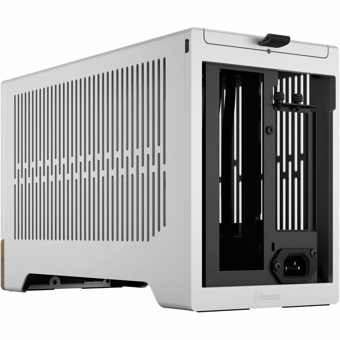 Fractal Design Terra Gaming Computer Case - Mini ITX Motherboard Supported - Small - Anodized Aluminium - Silver