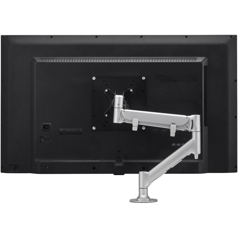 Atdec Mounting Arm for Monitor, Flat Panel Display, Curved Screen Display - Silver - Landscape/Portrait