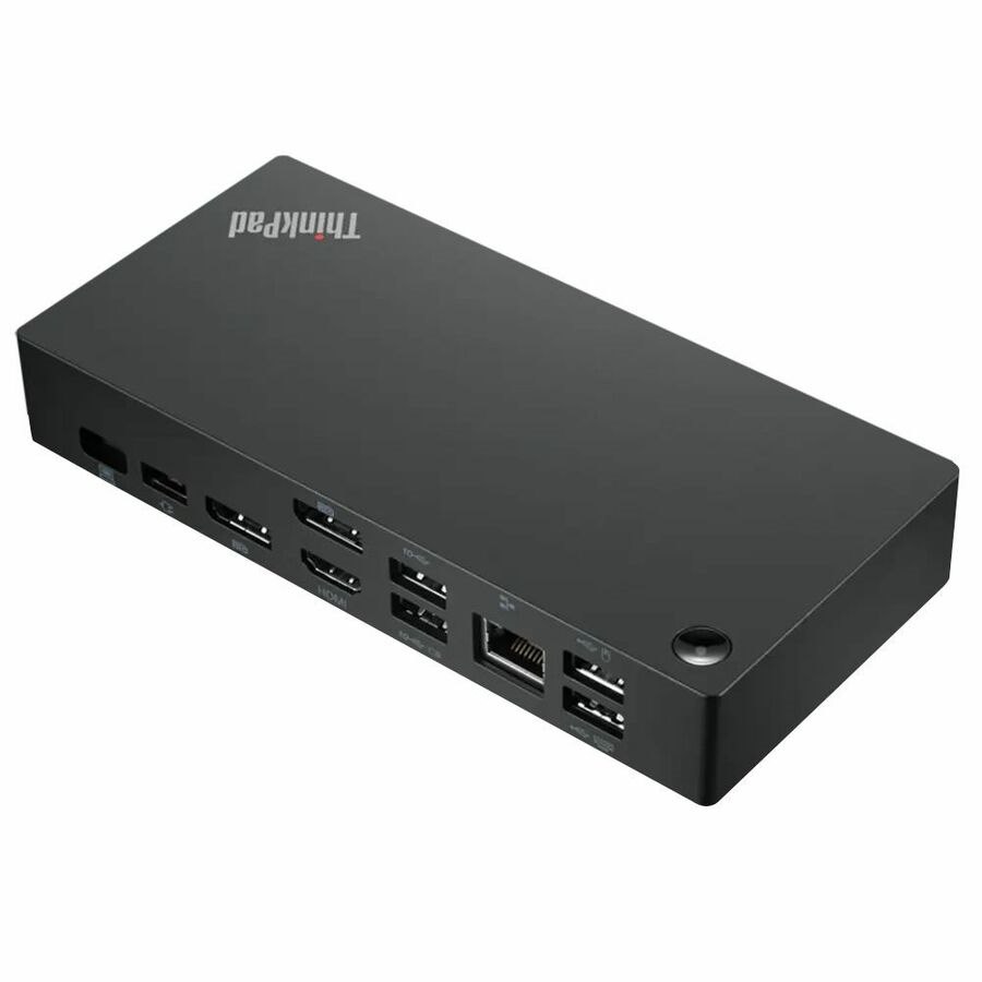 Lenovo USB Type C Docking Station for Notebook - Black