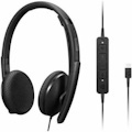 Lenovo Wired Over-the-head Stereo Headset - Black