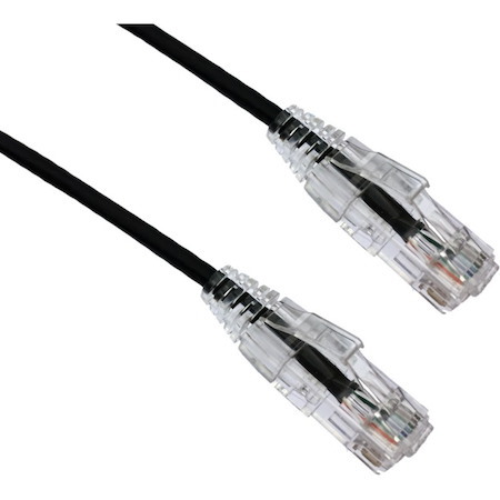 Axiom 1FT CAT6 BENDnFLEX Ultra-Thin Snagless Patch Cable 550mhz (Black)