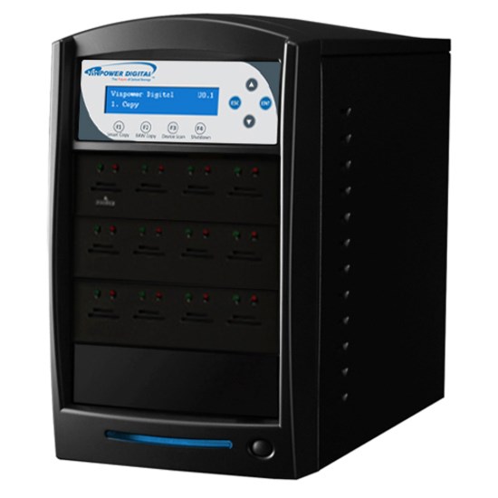 Vinpower Digital 1:11 SDShark SDSHARK-11T-BK Flash Memory Duplicator