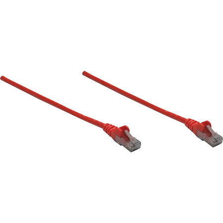 Intellinet Network Solutions Cat6 UTP Network Patch Cable, 14 ft (5.0 m), Red