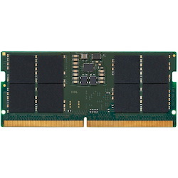 Kingston RAM Module for Notebook - 16 GB - DDR5-5600/PC5-44800 DDR5 SDRAM - 5600 MHz Single-rank Memory - CL46 - 1.10 V