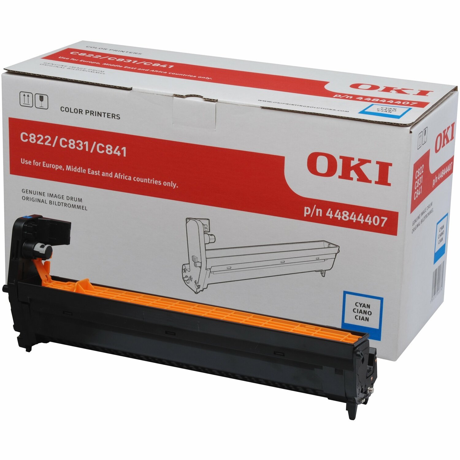 Oki LED Imaging Drum - Cyan