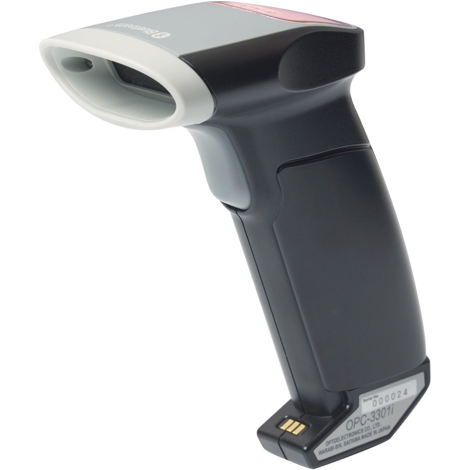 Opticon OPC-3301i Handheld Barcode Scanner - Wireless Connectivity - Black