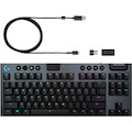 Logitech G915 Gaming Keyboard - Wireless Connectivity - English - Carbon