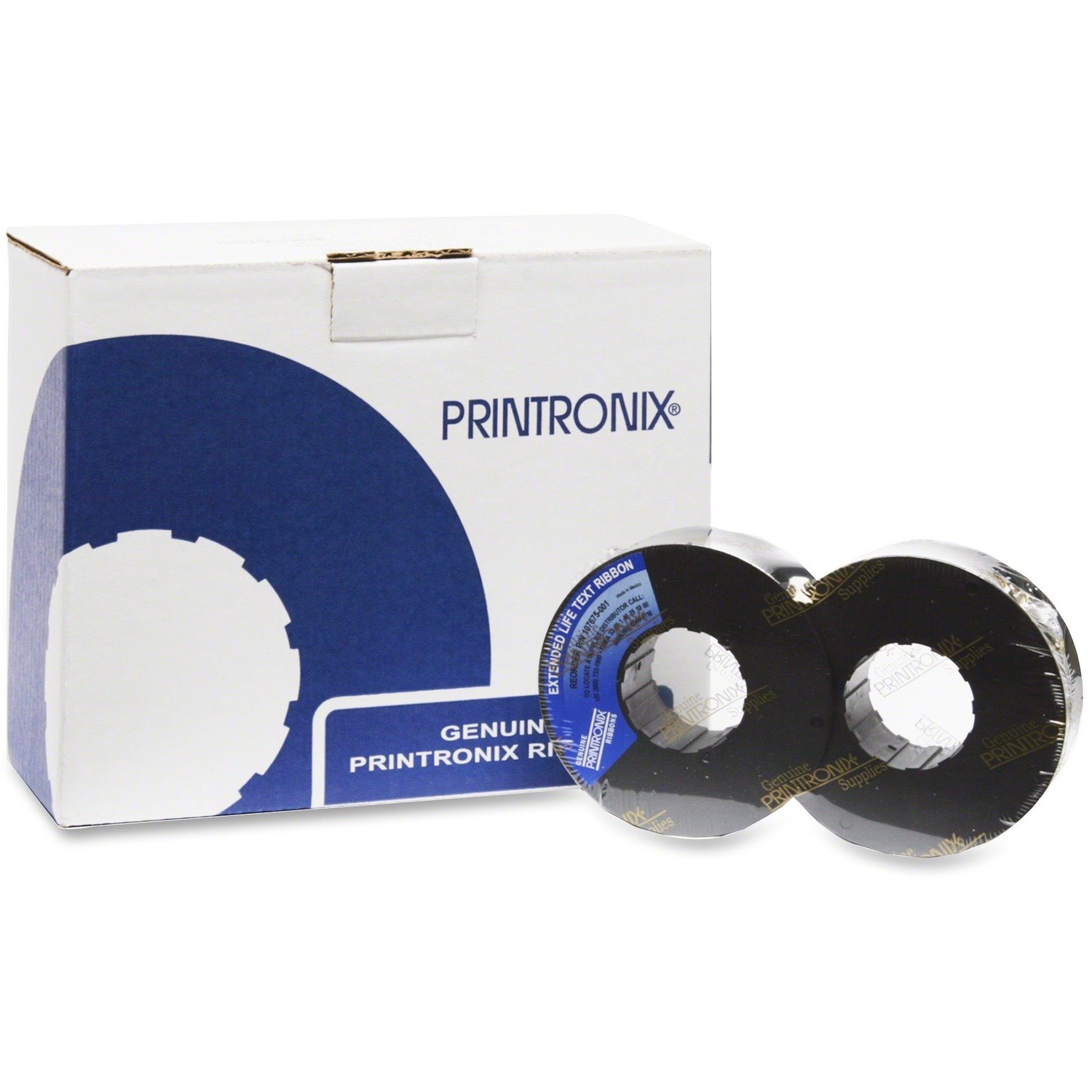 Printronix 107675-001 Dot Matrix Ribbon - Black Pack