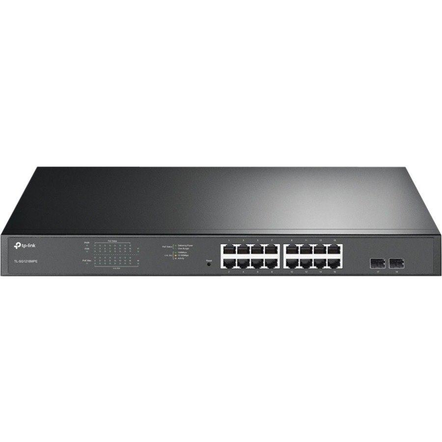 TP-Link JetStream TL-SG1218MPE 16 Ports Manageable Ethernet Switch