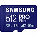 Samsung PRO Plus MB-MD512S 512 GB Class 10/UHS-I (U3) V30 microSDXC