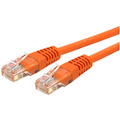 StarTech.com 100ft CAT6 Ethernet Cable - Orange Molded Gigabit - 100W PoE UTP 650MHz Category 6 Patch Cord UL Certified Wiring/TIA