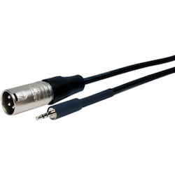 Comprehensive Standard Series XLR Plug to Stereo 3.5mm Mini Plug Audio Cable 6ft