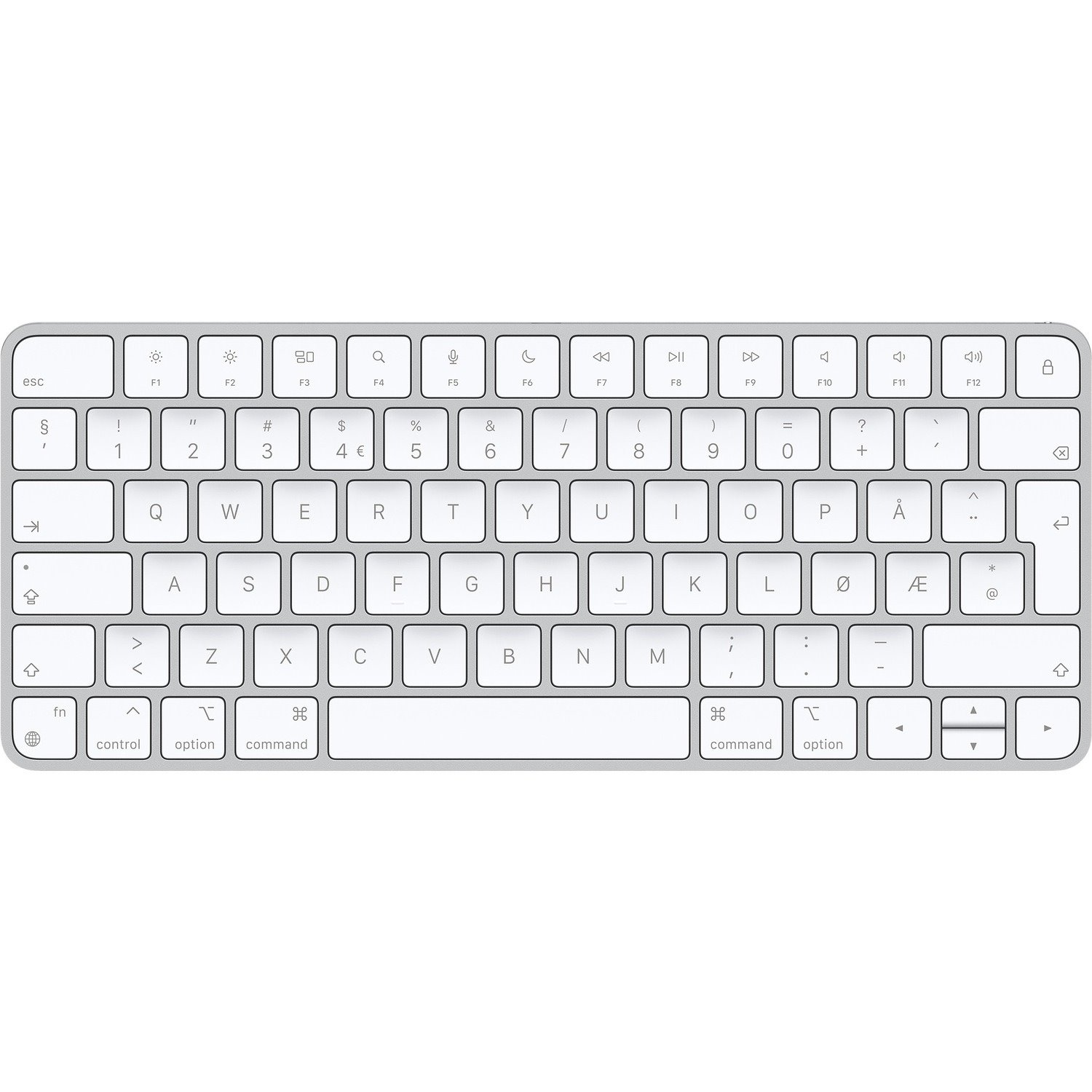 Apple Magic Keyboard - Wired/Wireless Connectivity - Lightning Interface - White