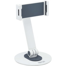 Tripp Lite by Eaton Full-Motion Smartphone and Tablet Desktop Mount, White