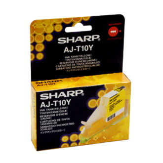 Sharp AJT10Y Original Inkjet Ink Cartridge - Yellow Pack