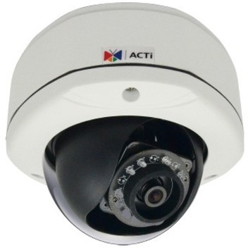 ACTi E73A 5 Megapixel Outdoor Network Camera - Color, Monochrome - Dome