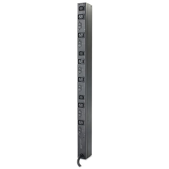 AP7555A Netshelter Rack PDU, Basic, Zero U, 22kW, 400V, (6) C19 & (3) C13