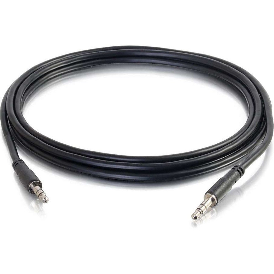 C2G 10ft Slim Aux 3.5mm Audio Cable - M/M