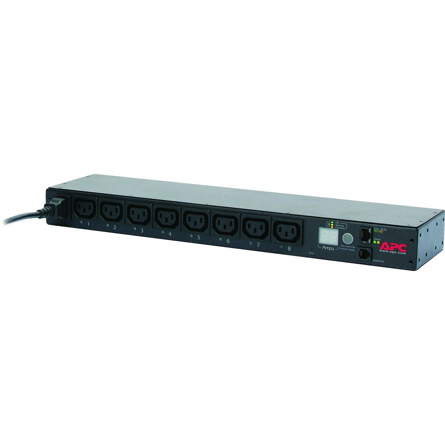 AP7920B - APC by Schneider Electric Rack PDU, Switched, 1U, 10A/230V, (8)C13