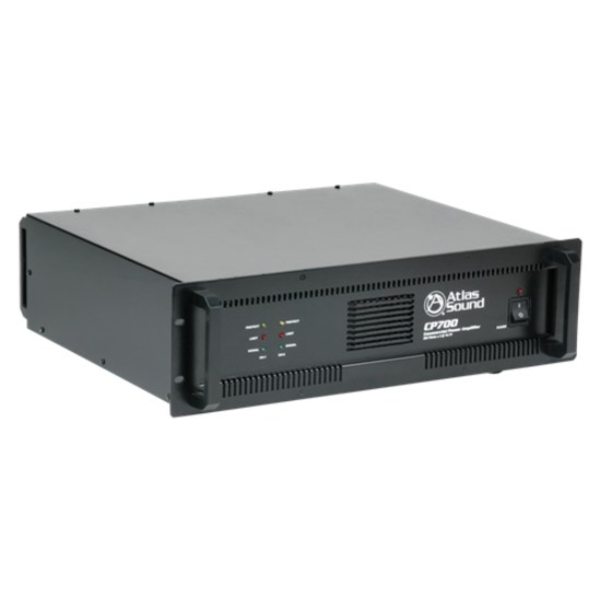 AtlasIED CP700 Amplifier - 240 W RMS - 2 Channel - Black