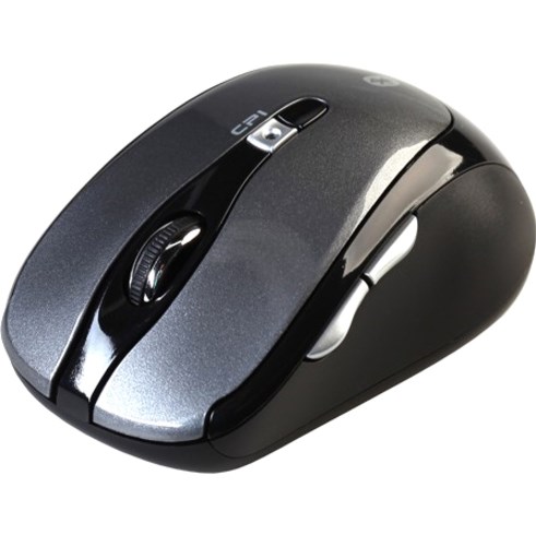 i-tec BlueTouch 243 Mouse - Bluetooth - USB - Optical - 6 Button(s) - Black