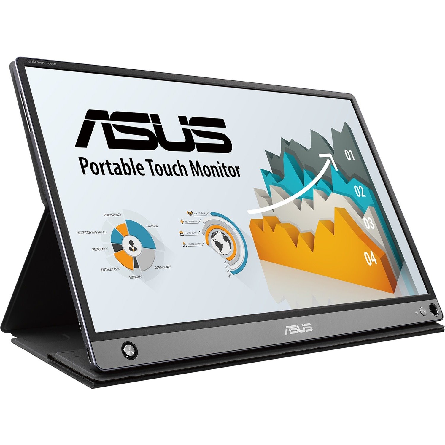 Asus ZenScreen MB16AMT 16" Class LCD Touchscreen Monitor - 16:9