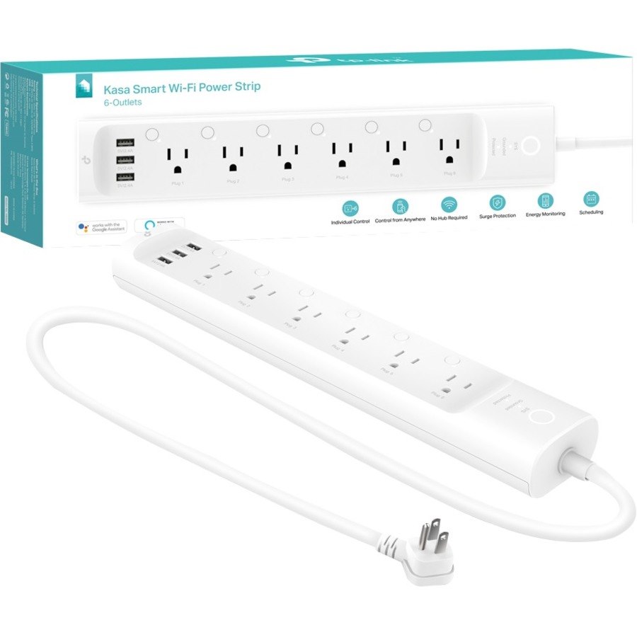 TP-Link Kasa Smart HS300 - Kasa Smart Plug Power Strip