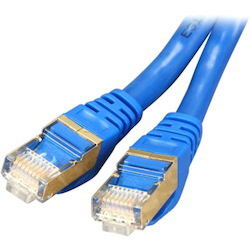 Rosewill RCW-1-CAT7-BL 1 FT Cat 7 Blue Shielded Network Cable