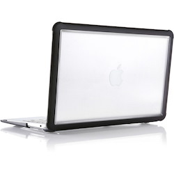STM Goods Dux Case for Apple Notebook, MacBook Air, MacBook Air (Retina Display) - Transparent, Black