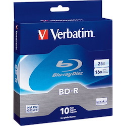 BD-R 25GB 16X with Branded Surface - 10pk Spindle Box