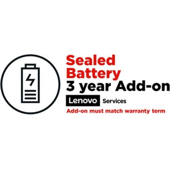 Lenovo 3Y Sealed Battery Add On - 3 Year - Warranty