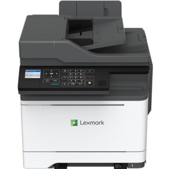 Lexmark CX421adn Laser Multifunction Printer-Color-Copier/Fax/Scanner-25 ppm Mono/25 ppm Color Print-2400x600 Print-Automatic Duplex Print-75000 Pages Monthly-251 sheets Input-Color Scanner-1200 Optical Scan-Color Fax-Gigabit Ethernet