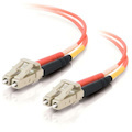 C2G-5m LC-LC 62.5/125 OM1 Duplex Multimode Fiber Optic Cable (TAA Compliant) - Orange