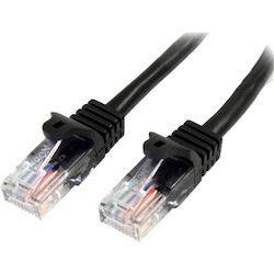 StarTech.com 7m Black Cat5e Patch Cable with Snagless RJ45 Connectors - Long Ethernet Cable - 7 m Cat 5e UTP Cable