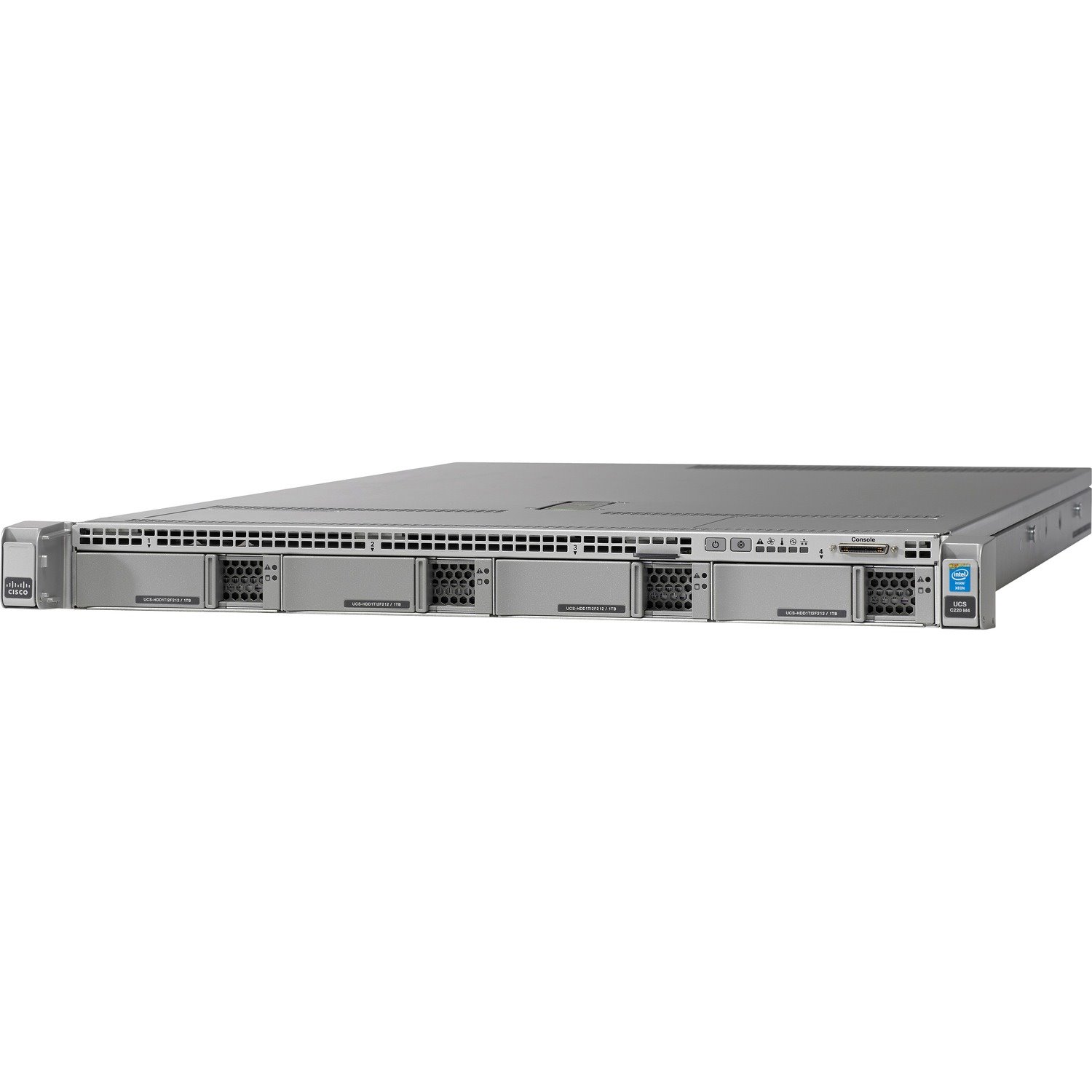 Cisco C220 1U Rack Server - 1 x Intel Xeon E5-2609 2.40 GHz - 8 GB RAM - Serial ATA, Serial Attached SCSI (SAS) Controller