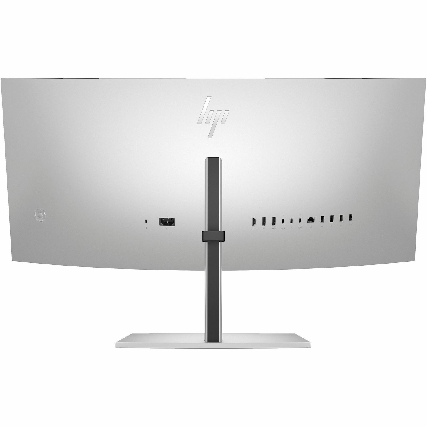 HP 734pm 34" Class Webcam WQHD Curved Screen LED Monitor - 21:9 - Silver, Black