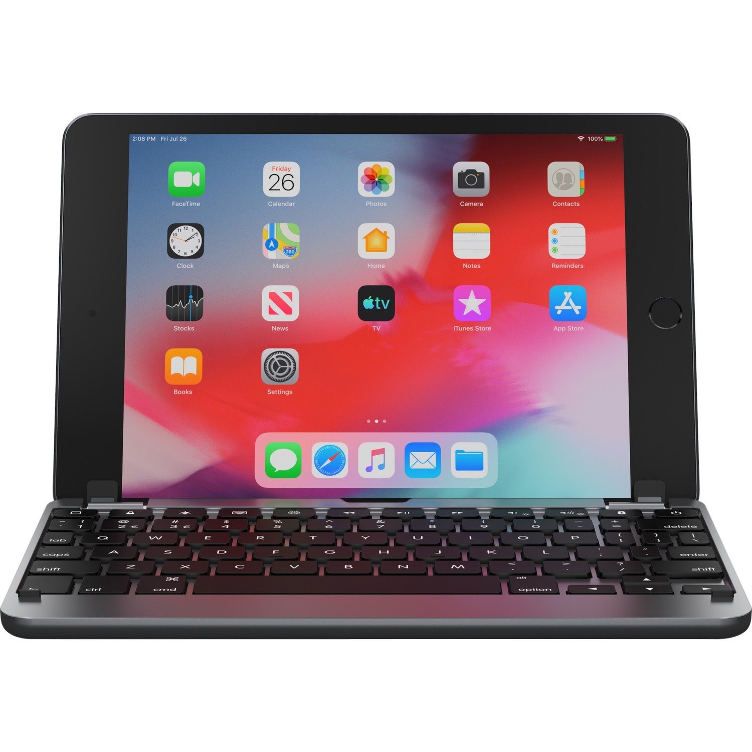 Brydge 7.9 Keyboard - Wireless Connectivity - English - QWERTY Layout - Space Gray