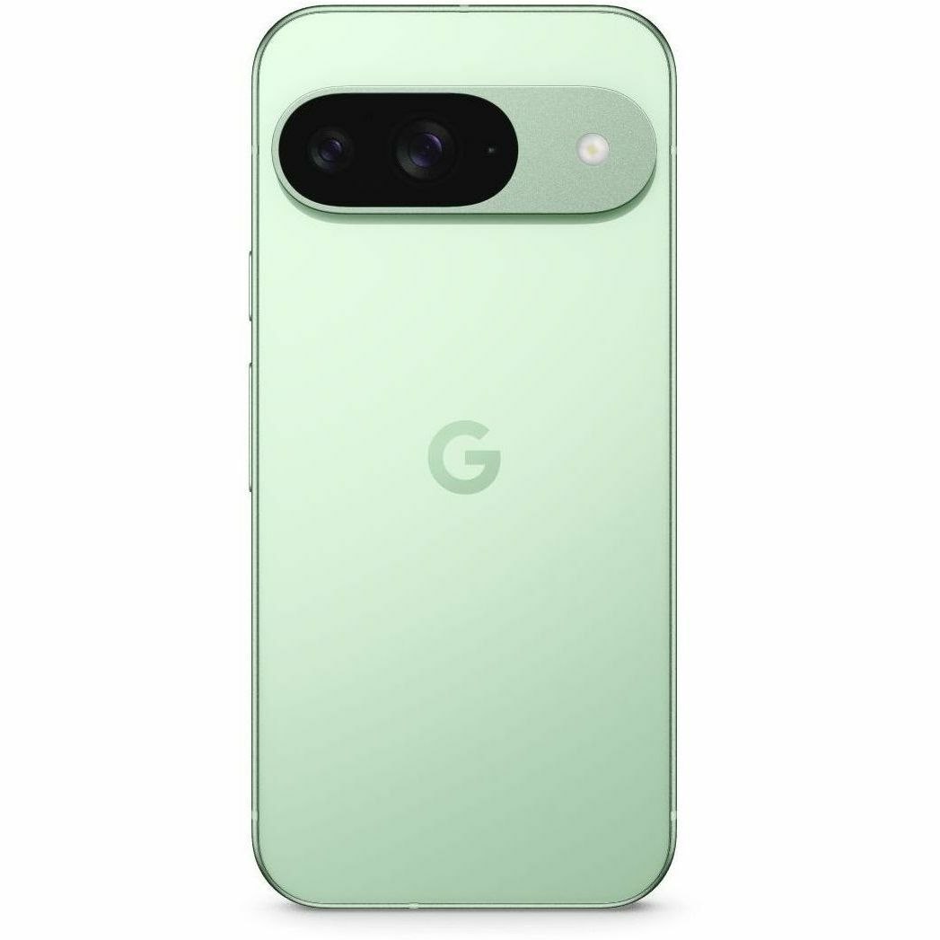 Google Pixel 9 GUR25 256 GB Smartphone - 16 cm (6.3") OLED HDR10+ 1080 x 2424 - Octa-core (Cortex X4Single-core (1 Core) 3.10 GHz + Cortex A720 Triple-core (3 Core) 2.60 GHz + Cortex A520 Quad-core (4 Core) 1.92 GHz - 12 GB RAM - Android 14 - 5G - Almond Green